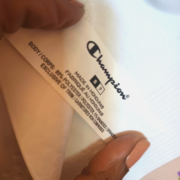 Champion White Sports Bra - Picture 5 of 6